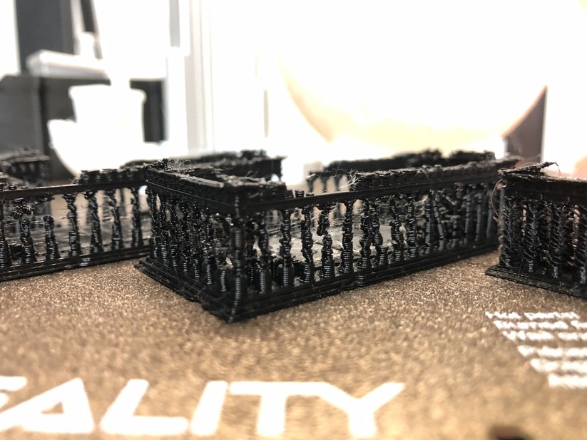 Testdruck des Creality Cr-10 Smart Pro.