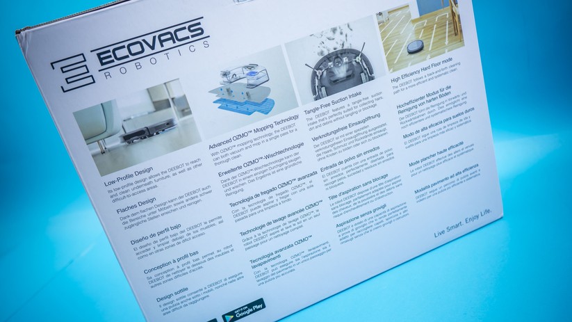 Funktionen des Deebot Ozmo Slim 10