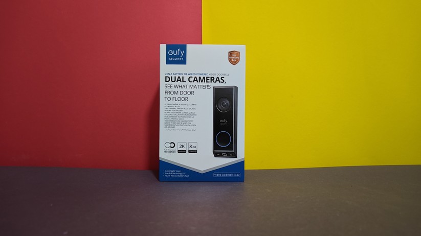 Eufy Video Doorbell E340: Video-Türklingel mit Paketüberwachung, Nachtsicht in Farbe und HDR
