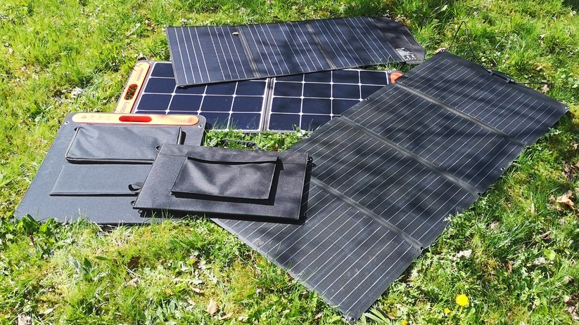 Mobile Solarpanels gibt es ebenfalls in verschiedensten Leistungsklassen.