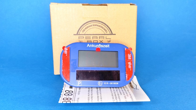 Parkscheibe mit Solar von Lescars