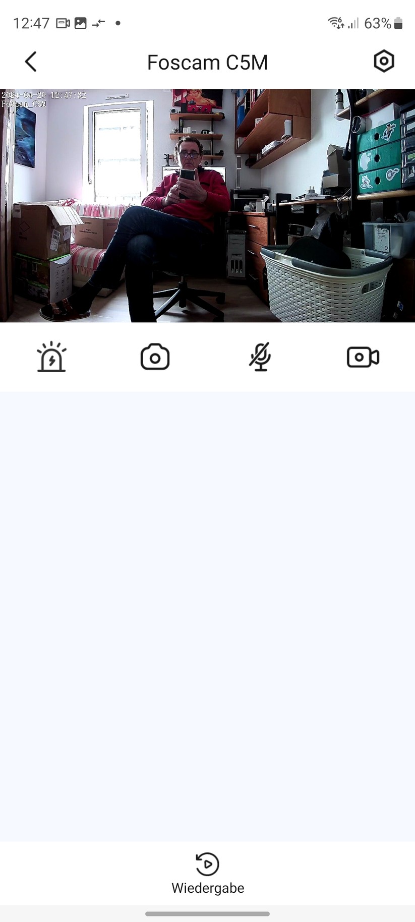 Foscam C5M 3K: Inbetriebnahme mit Foscam-App