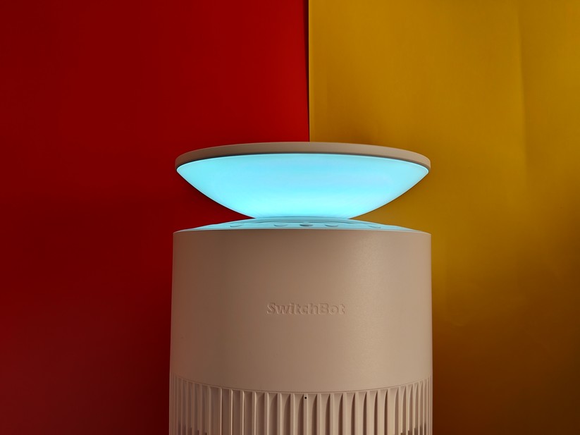 Switchbot Luftreiniger F6: kompakt, leise und Ambientebeleuchtung