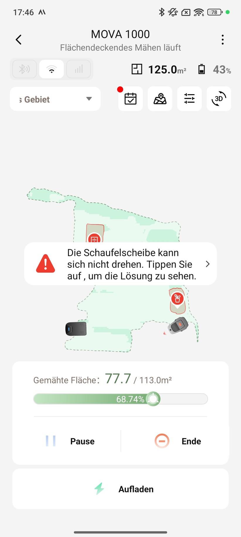 Mova 1000 – App