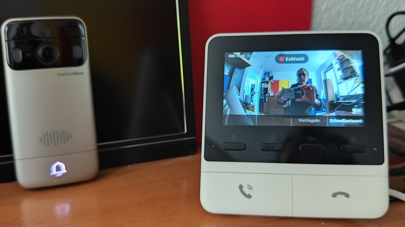 Switchbot Türklingel mit Kamera und Monitor