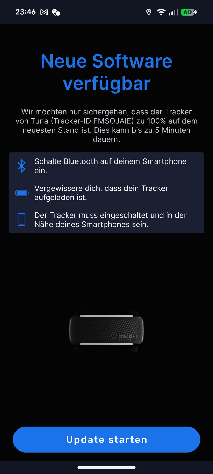 Tractive Dog 6 – App