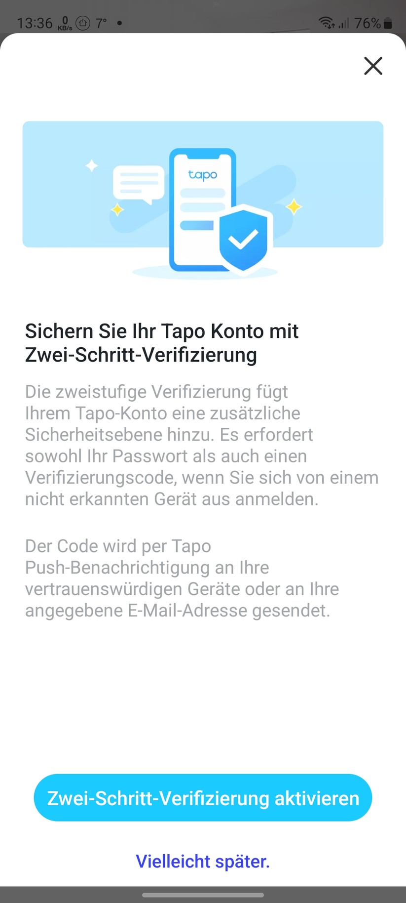 TP-Link Tapo C420S2: Einstellungen, Bilder