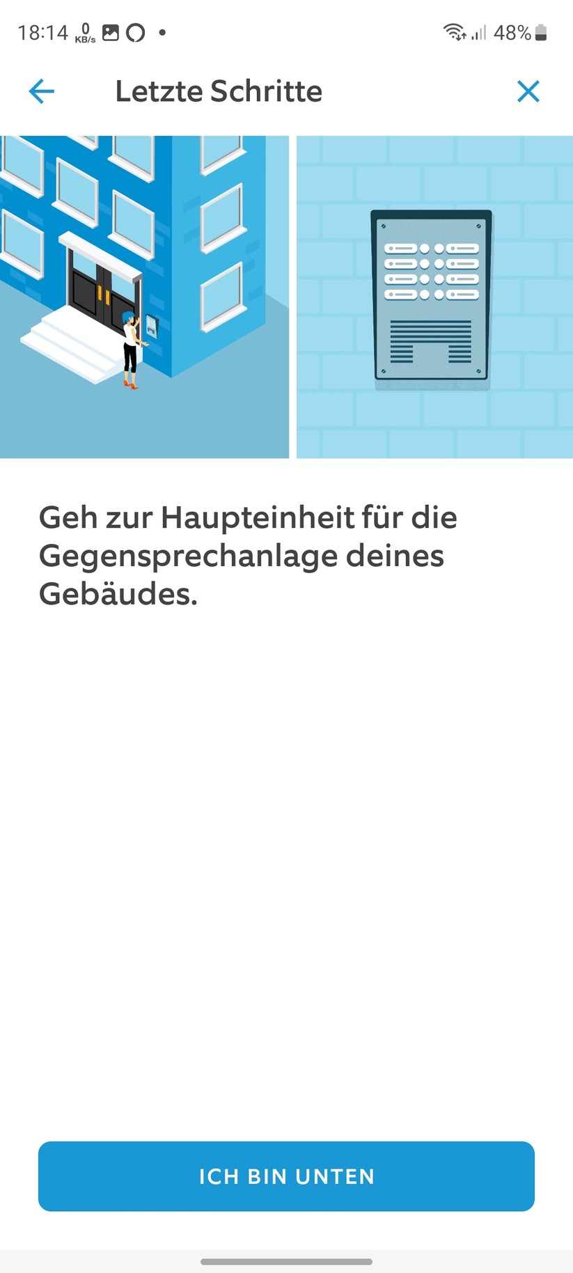 Ring Intercom: Einrichtung
