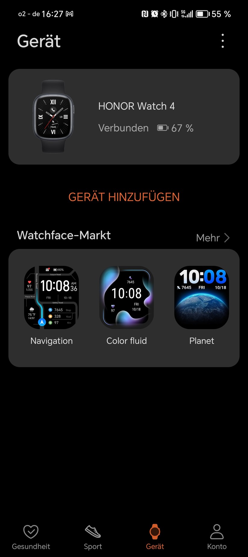 Honor Watch 4 - App