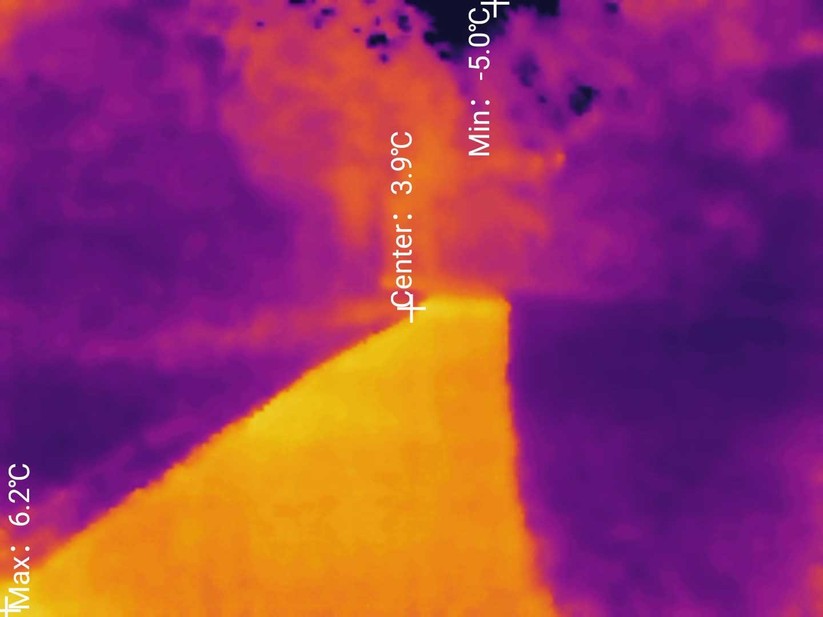 AGM Glory G1S - Wärmebildaufnahme 