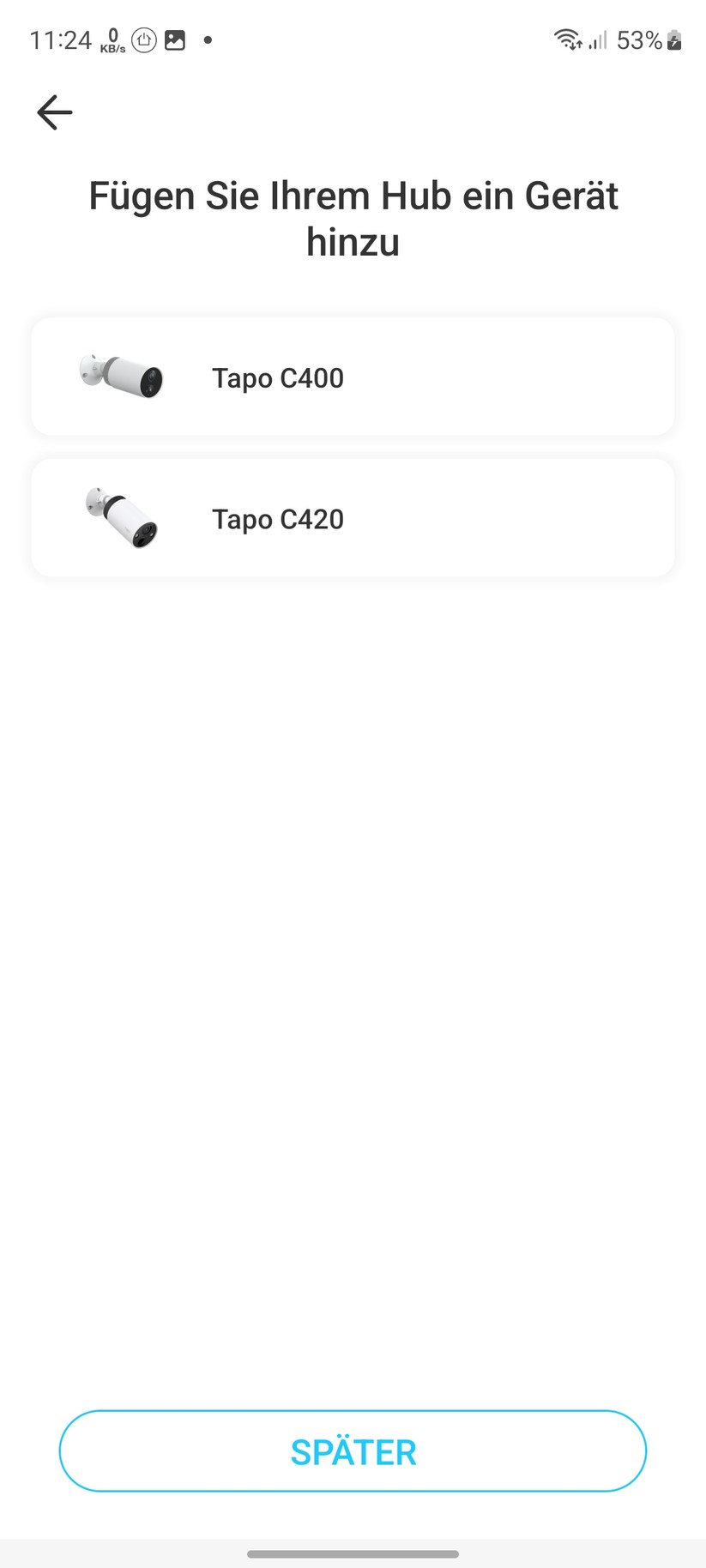 TP Link Tapo C420S2: Einrichtung