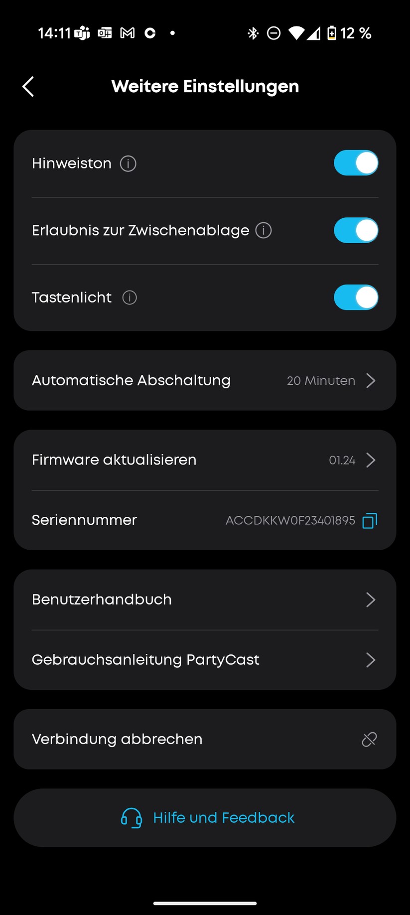 Soundcore Boom 3i Screenshot