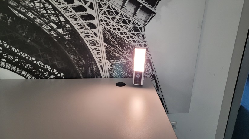 Visortech LED-Außenwandleuchte mit 2K-Überwachungskamera (ZX-5319-919)