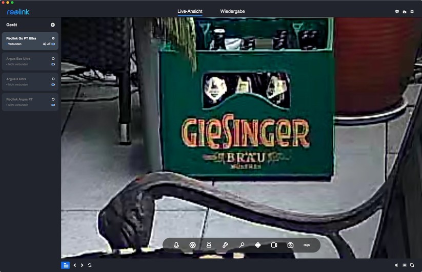 Reolink Go PT Ultra: Zoom mit 4K