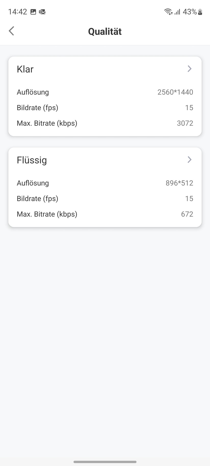 Reolink Argus 3 Pro: App