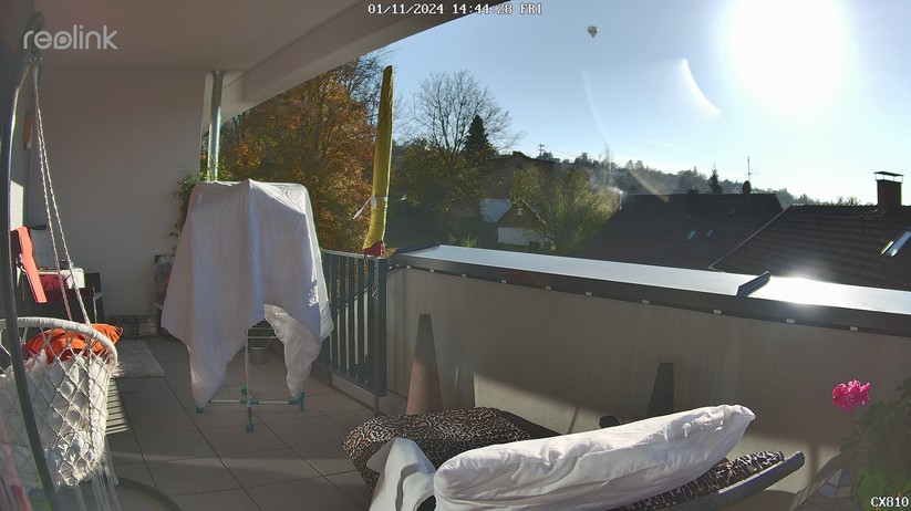 Reolink CX810: Einstellungen und Testaufnahmen