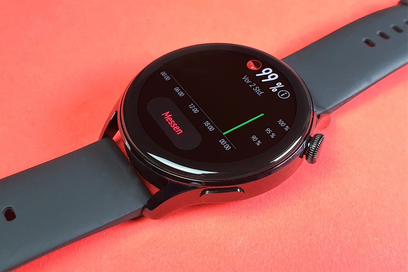 Huawei Watch 3: Das Messen des Blutsauerstoffgehalts dauert nur wenige Sekunden. 
