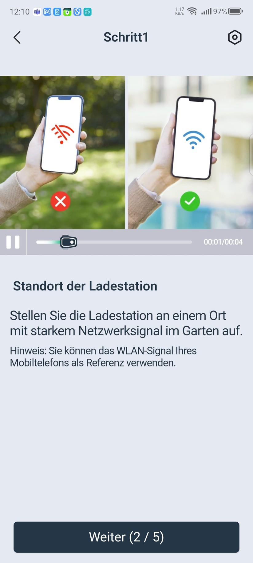  Inbetriebnahme und Kartierung