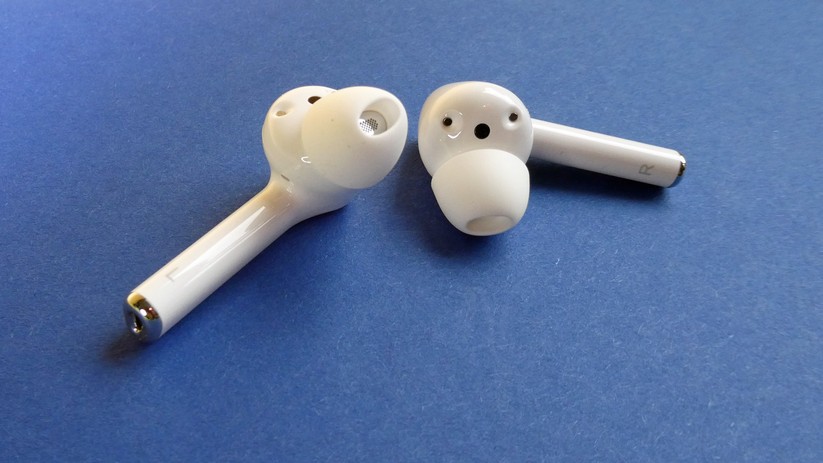 Die In-Ears sind bequem und sitzen zuverlässig im Ohr.
