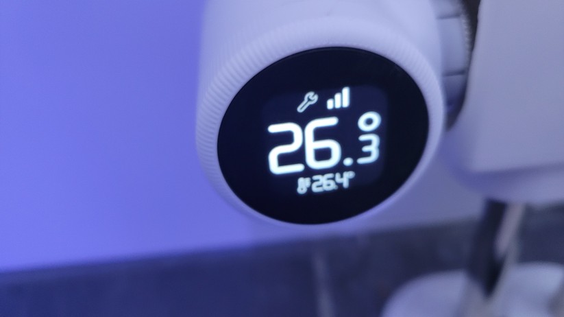  Dank Matter und Thread ist das smarte Heizkörperthermostat kompatibel mit vielen Smart-Home-Zentralen.