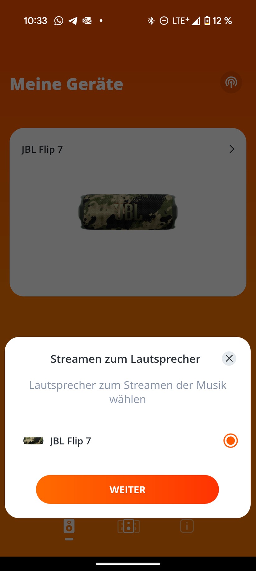 JBL Flip 7 Screenshot