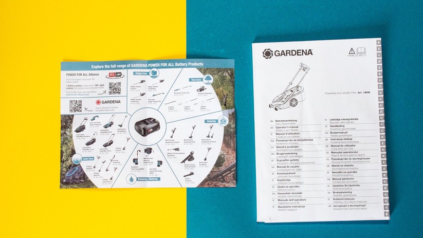 Gardena PowerMax Duo 46/36V P4A - Bilder