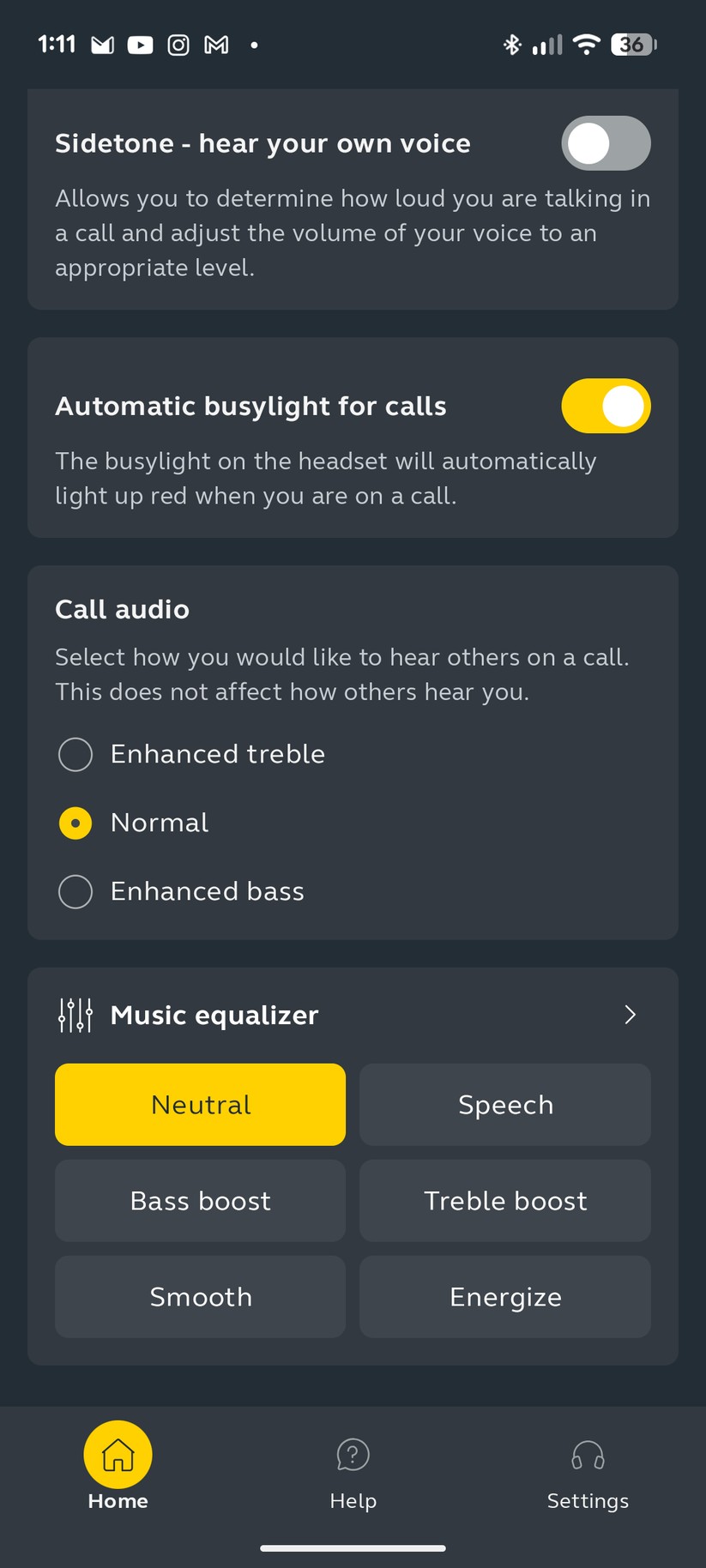 Jabra Evolve 3 75 - Bilder App