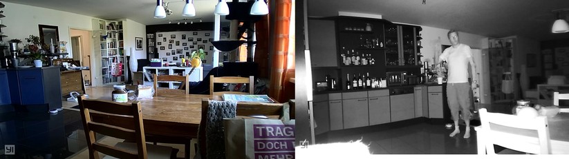 Bildqualität generell gut, Bewegung ist aber ein großes Problem besonders nachts.