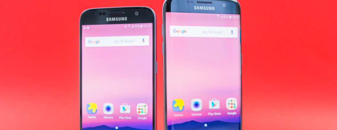 Test: Samsung Galaxy S7 und Galaxy S7 edge – samesong?