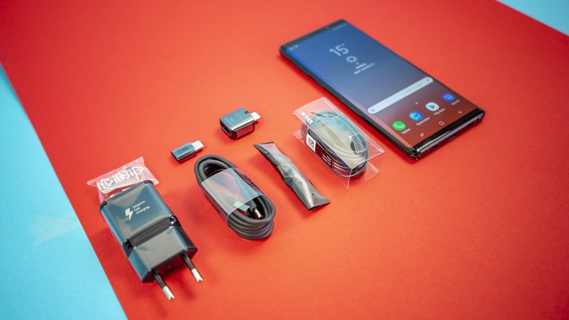 Lieferumfang des Samsung Galaxy Note 9