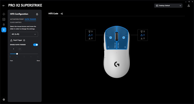 Logitech G Pro X2 Superstrike - Bilder App