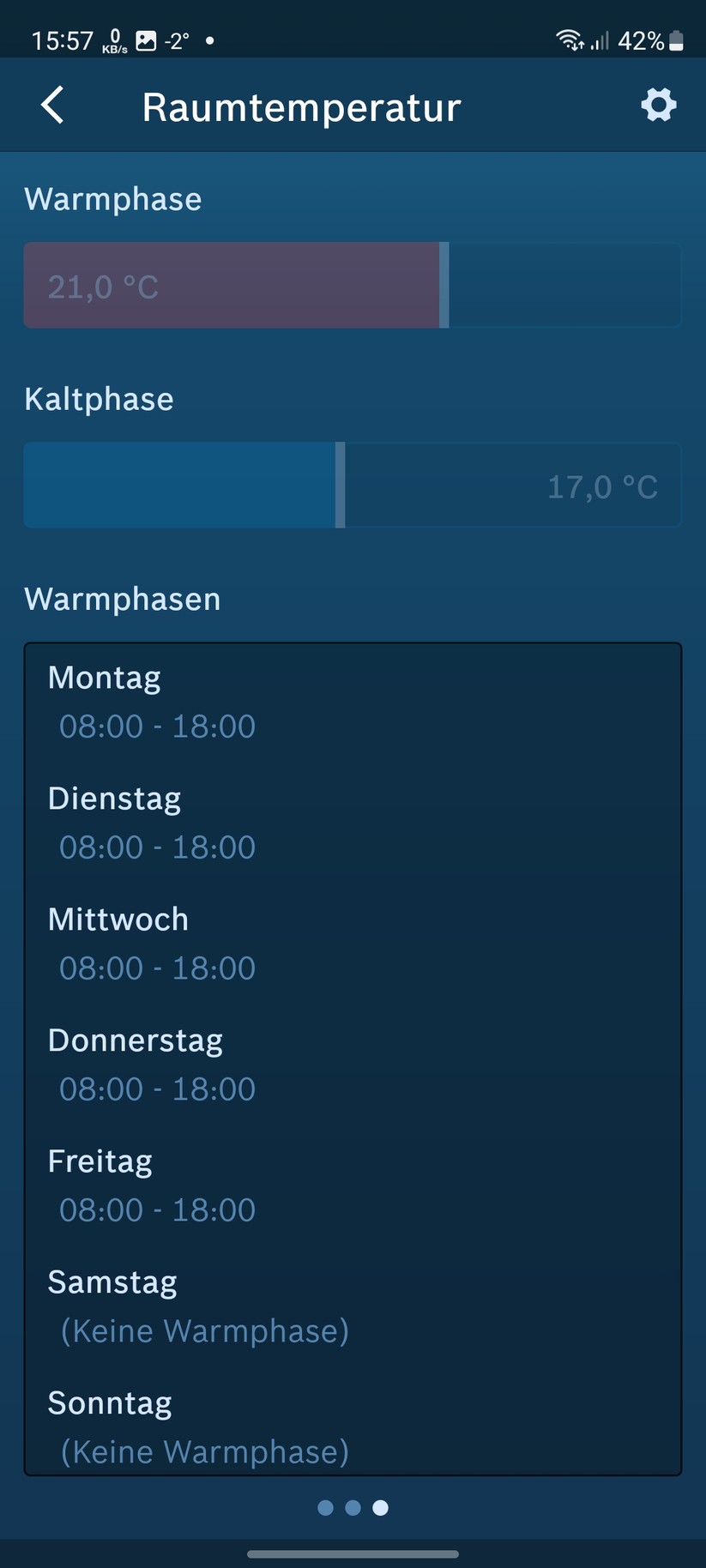 Bosch Heizkörper-Thermostat II: App