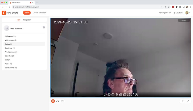 7Links IPC-300 (ZX5329): Dank Onvif-Kompatibilität können Anwender die Überwachungskamera auch mit Dritthersteller-Software wie Onvier (Android) und Synology Surveillance Station ansteuern.