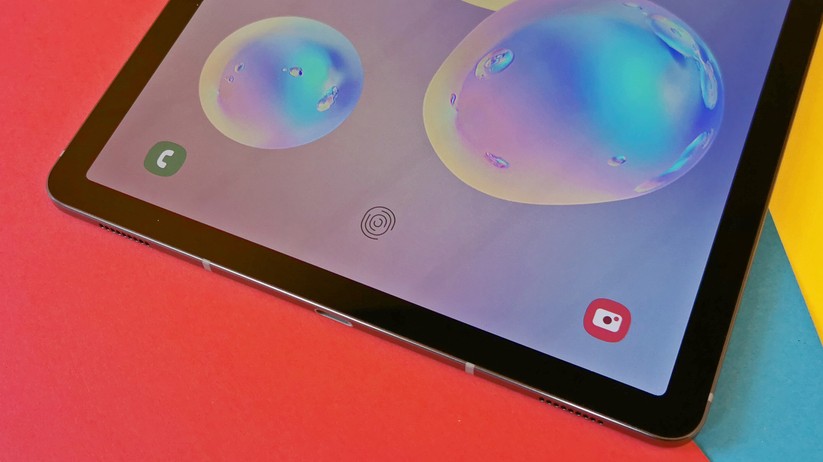 Fingerabdrucksensor erstmals in Samsung-Tablets im Display.