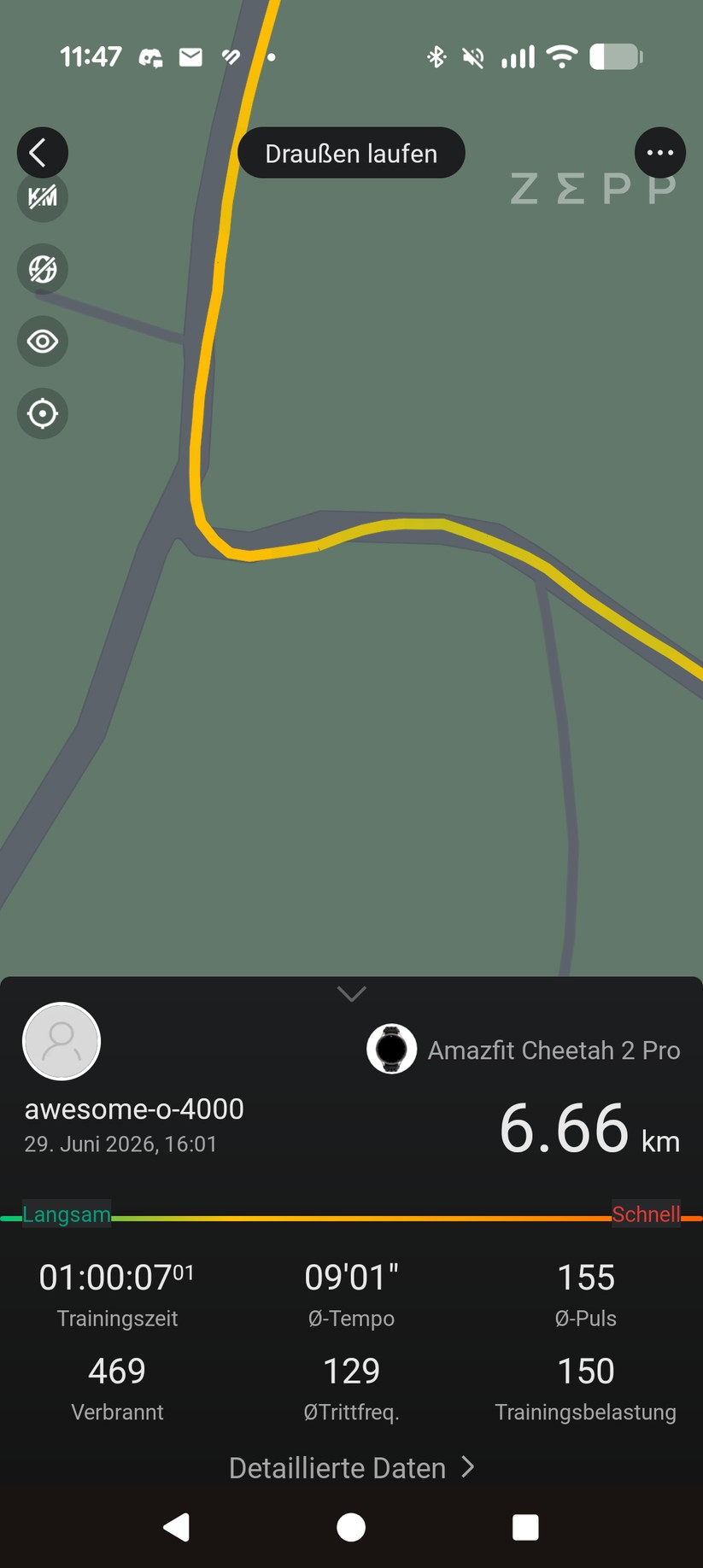 Zepp Fitness App