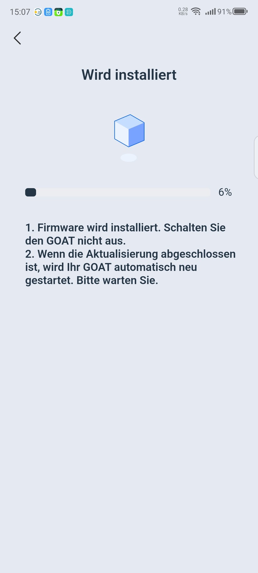  Inbetriebnahme