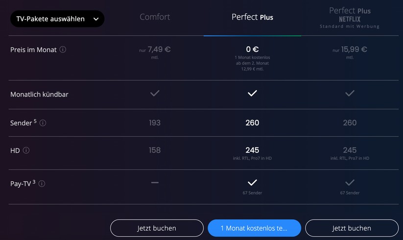 Waipu.tv kann man einen Monat lang kostenlos ausprobieren