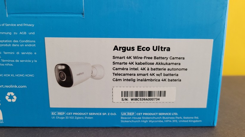 Reolink Argus Eco Ultra: 4K-Überwachungskamera mit Akku, Solarpanel und Spotlight