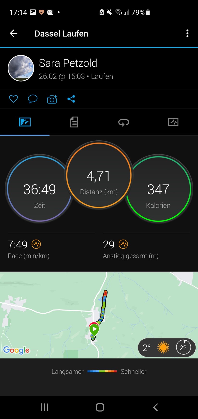 Garmin Forerunner 255 - Garmin Connect App