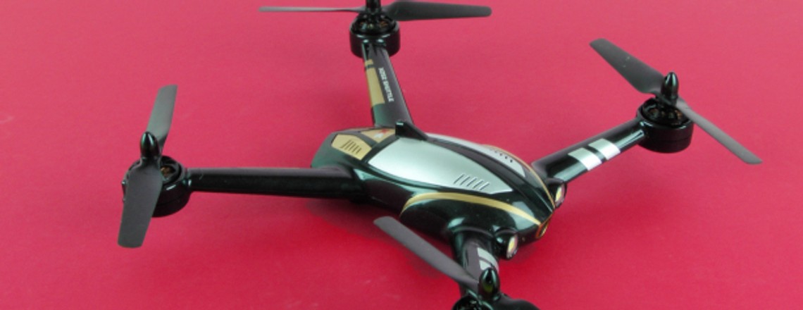 Action-Quadrocopter X252 Shuttle mit FPV-Monitor im Test