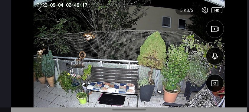 Visortech Floodlight Cam ZX-5326: Einrichtung und App-Einstellungen