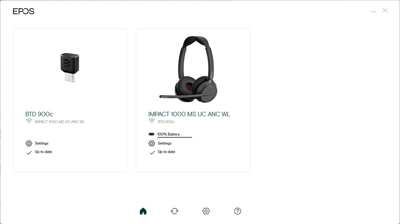 Epos Impact 1000 - Bilder App