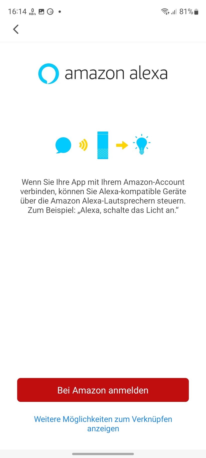  App - Inbetriebnahme