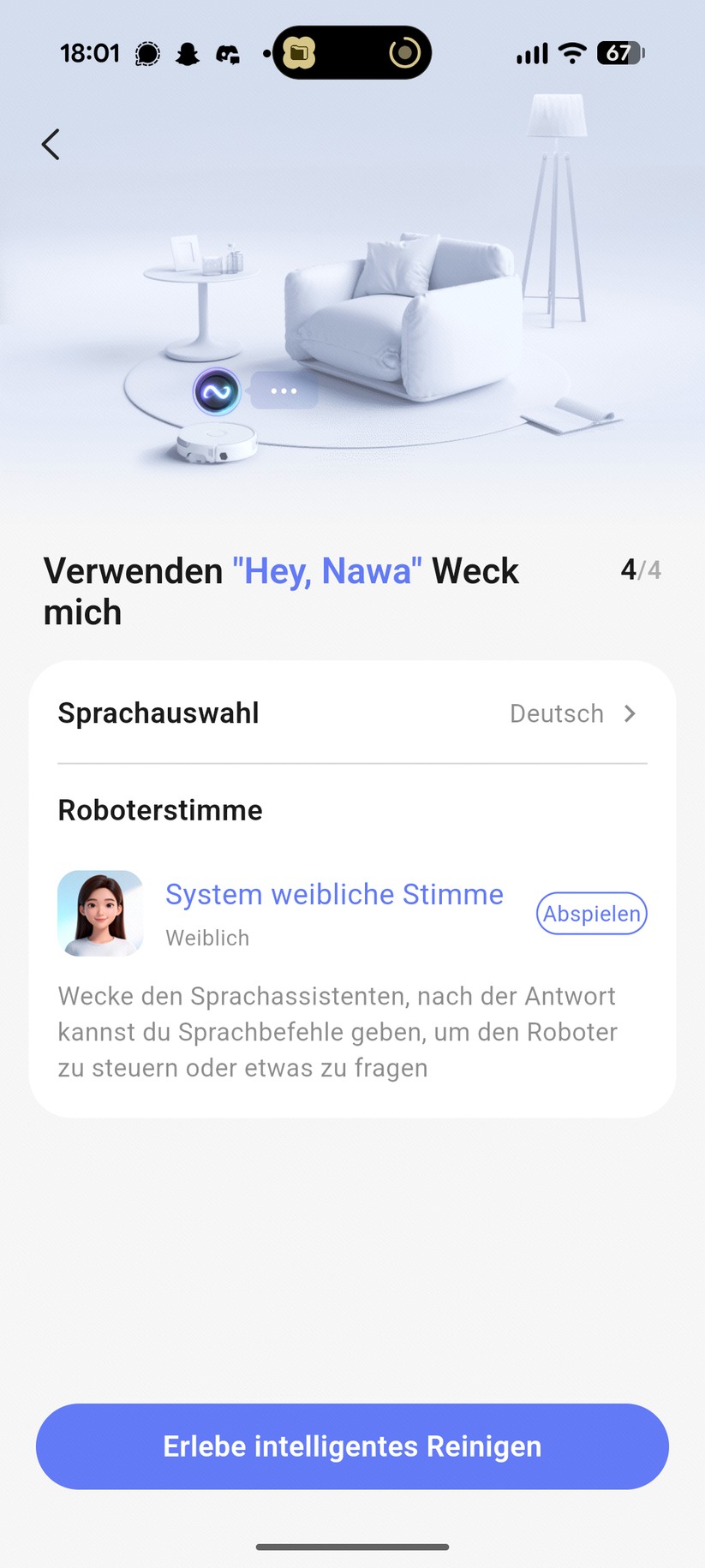 Narwal Freo 20 – App & Einrichtung
