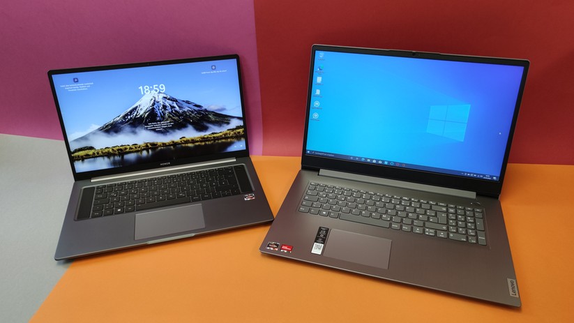 Lenovo IdeaPad 3 17ALC6 und Honor Magicbook 16