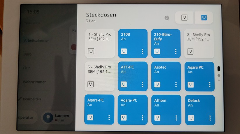 Amazon Echo Hub: Konfiguration und Oberfläche