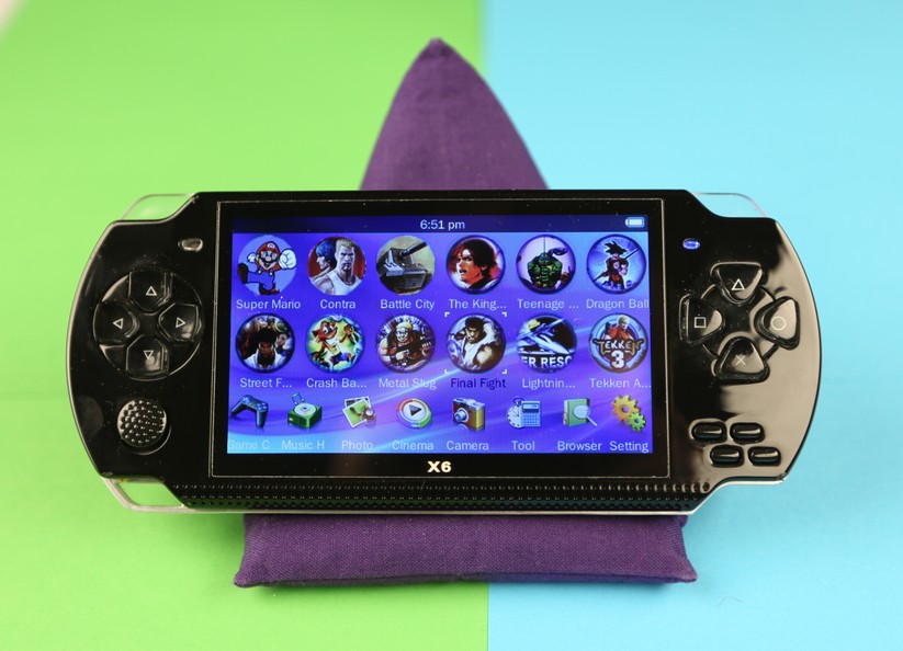 Auf den ersten Blick sieht die Spielekonsole richtig schick aus.