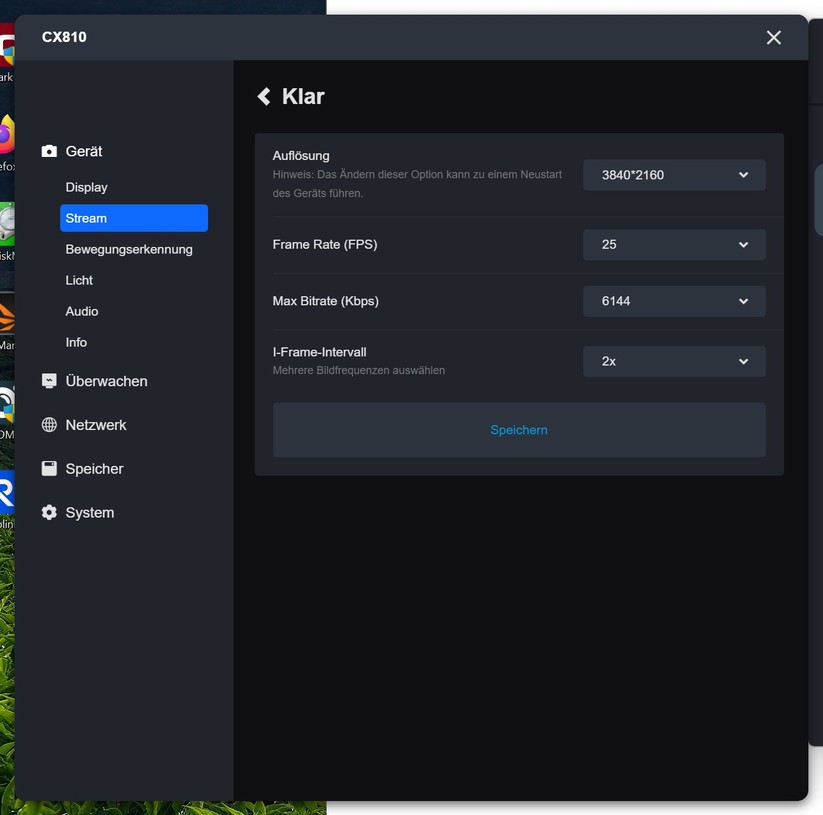 Reolink CX810: Für die Steuerung von Reolink-Überwachungskameras steht auch eine leistungsfähige Desktop-Anwendung für Windows und macOS zur Verfügung.