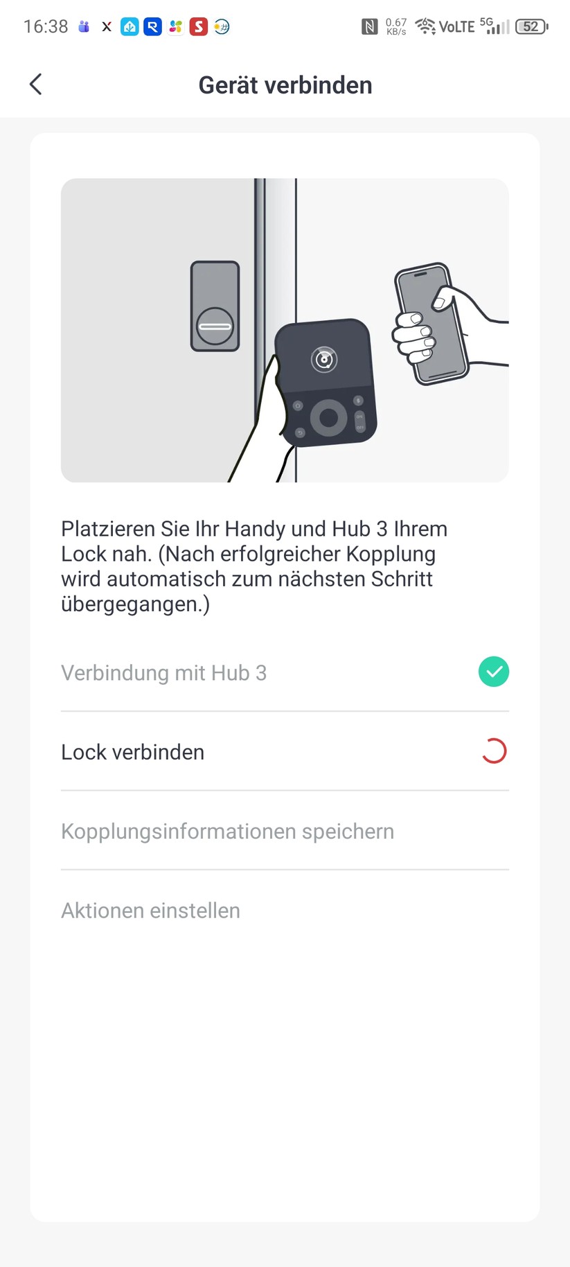 Switchbot Hub 3: Konfiguration