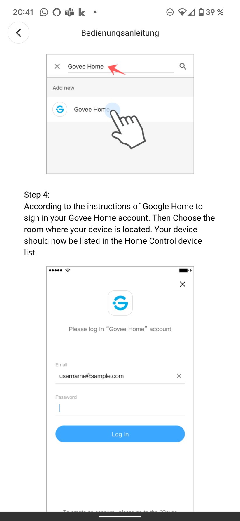 Govee App Screenshots